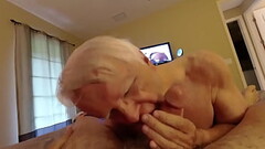 Verbal Top Praises This Old Grandpa for His Oral Skills During A Blowjob Thumb
