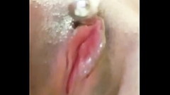 Vibrador en mi vagina lubricada Thumb