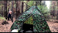 Masked Villain Fucks Tired Tourist in Tent / HORROR PORN / Russian gay Thumb