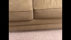 Perfect blonde MILF sucks cock and rubs her cunt Thumb