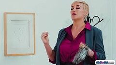 Stepmom spanks stepteen for breaking toy Thumb