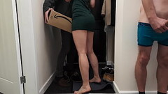 Delivery Guy Knocked on the Door as I Fucked my Wife and I let him Fuck her while I Watch. Thumb