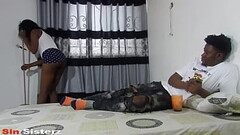 THE LOCAL HOTEL CLEANER CAUGHT FUCKED BY OGA FRIEND HOT SEX Thumb