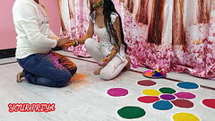 Holi special: Indian Priya had great fun with step brother on Holi occasion Thumb