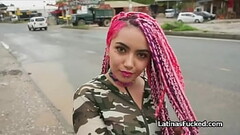 Cocking thicc Latina newbie on audition Thumb