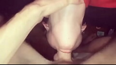 Deepthroat with sister Thumb