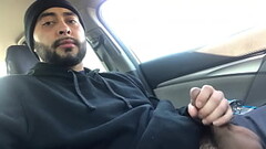 Stroking my cock in public Thumb