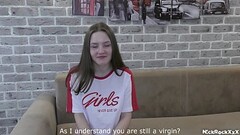 VIRGIN b. Bamby loss of VIRGINITY ! first kiss , first blowjob , first sex ! ( FULL ) Thumb