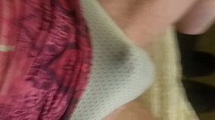 Me peeing my granny panties Thumb