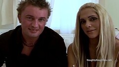 British ball sucking blonde Carmel Thumb